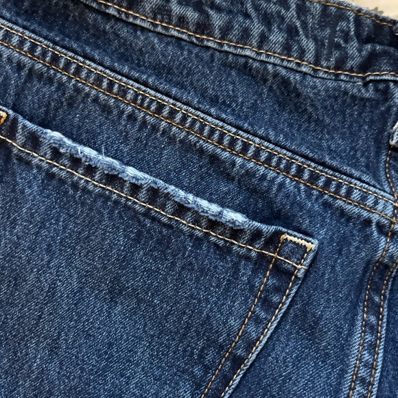 Y2K Baggy dark wash Hollister jeans size 2 regular length - Picture 5 of 9